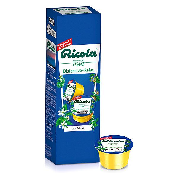 ricola tisana distensive relax confezione 10 capsule