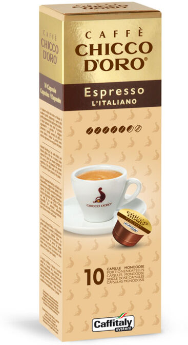 chicco caffè espresso l'italiano confezione 10 capsule