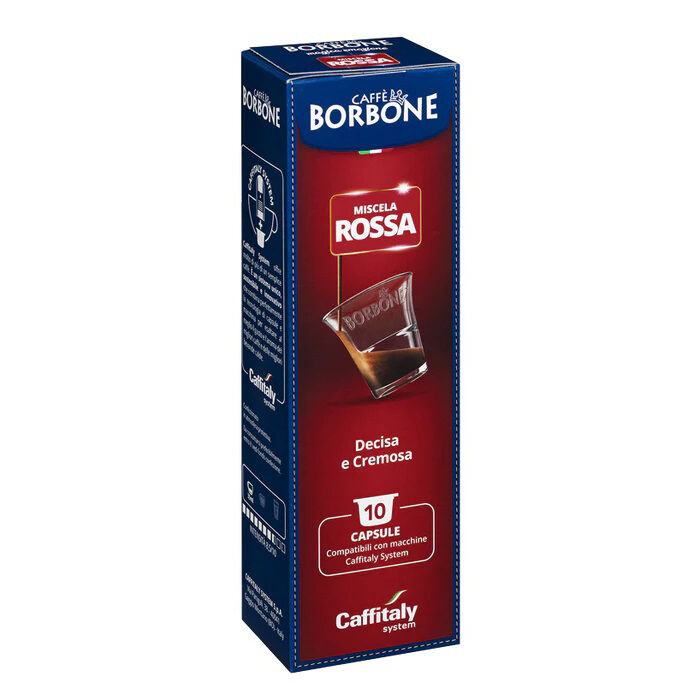 Caffitaly Caffè Borbone miscela Rossa confezione 10 capsule