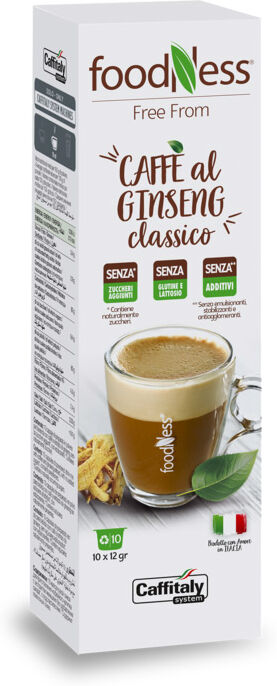 Caffitaly Ginseng Classico Foodness confezione 10 capsule