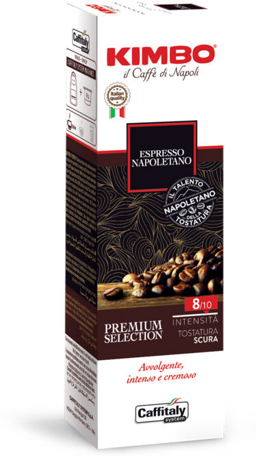 Caffitaly Caffè Kimbo Espresso Napoletano confezione 10 capsule