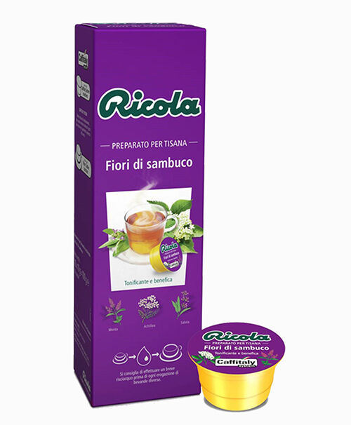 Ricola Tisana fiori di sambuco Caffitaly