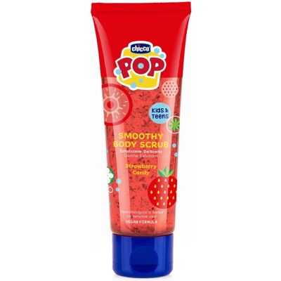 Detergente bimbi Chicco 00012809100000 POP Smoothy Scrub corpo fragola Detergente bimbi Chicco 00012809100000 POP Smoothy Scrub corpo fragola
