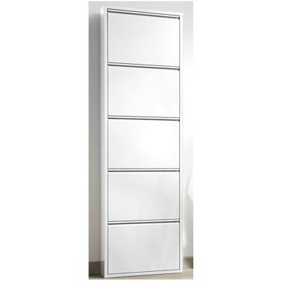 Scarpiera Modams SC5DRWHM CABINET 10 Paia Bianco opaco Scarpiera Modams SC5DRWHM CABINET 10 Paia Bianco opaco