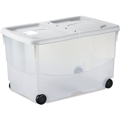 Contenitore Stefanplast 13083 STEFANBOX Vasco con ruote Bianco Contenitore Stefanplast 13083 STEFANBOX Vasco con ruote Bianco