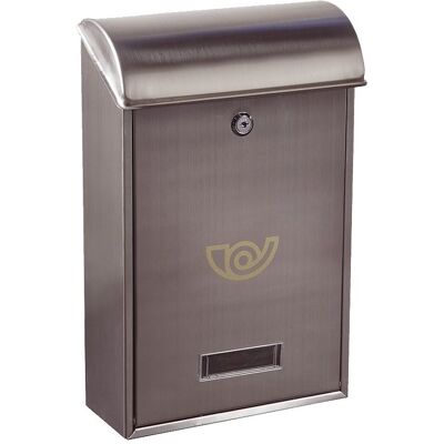 Cassetta posta Alubox 29VILLAIX LIFTER Inox satinato Cassetta posta Alubox 29VILLAIX LIFTER Inox satinato