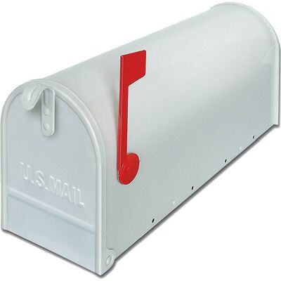 Cassetta posta americana Alubox 18USA1VRBI TOPOLINO Bianco Cassetta posta americana Alubox 18USA1VRBI TOPOLINO Bianco