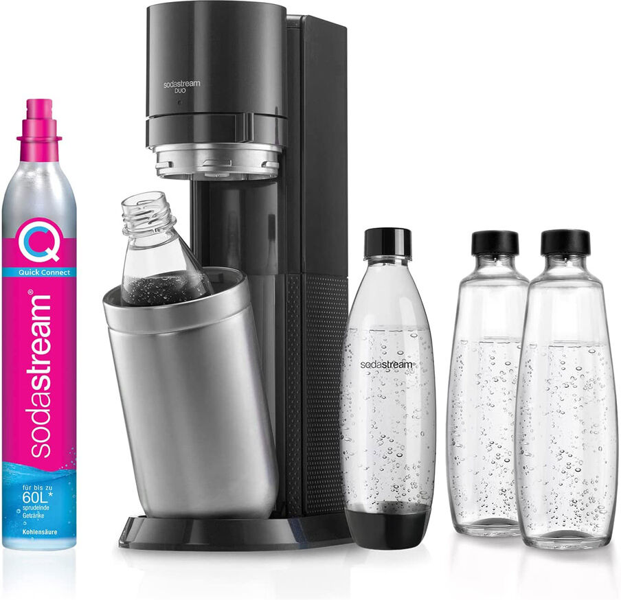 gasatore sodastream duo nero megapack