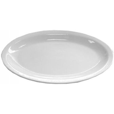 Piatto portata Saturnia ROMA ovale Bianco Piatto portata Saturnia ROMA ovale Bianco