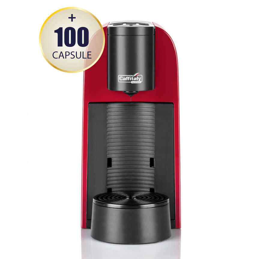 Caffitaly Promo Macchina da caffè Caffitaly System Maia S33 rossa