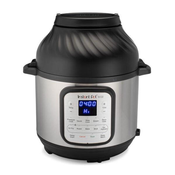 pentola a pressione elettrica e friggitrice ad aria instant pot duo crisp 8 litri