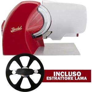 Affettatrice berkel home line 250 plus rossa con estrattore lama incluso