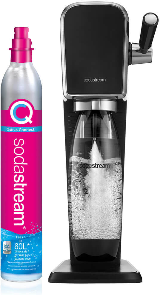 gasatore sodastream art nero