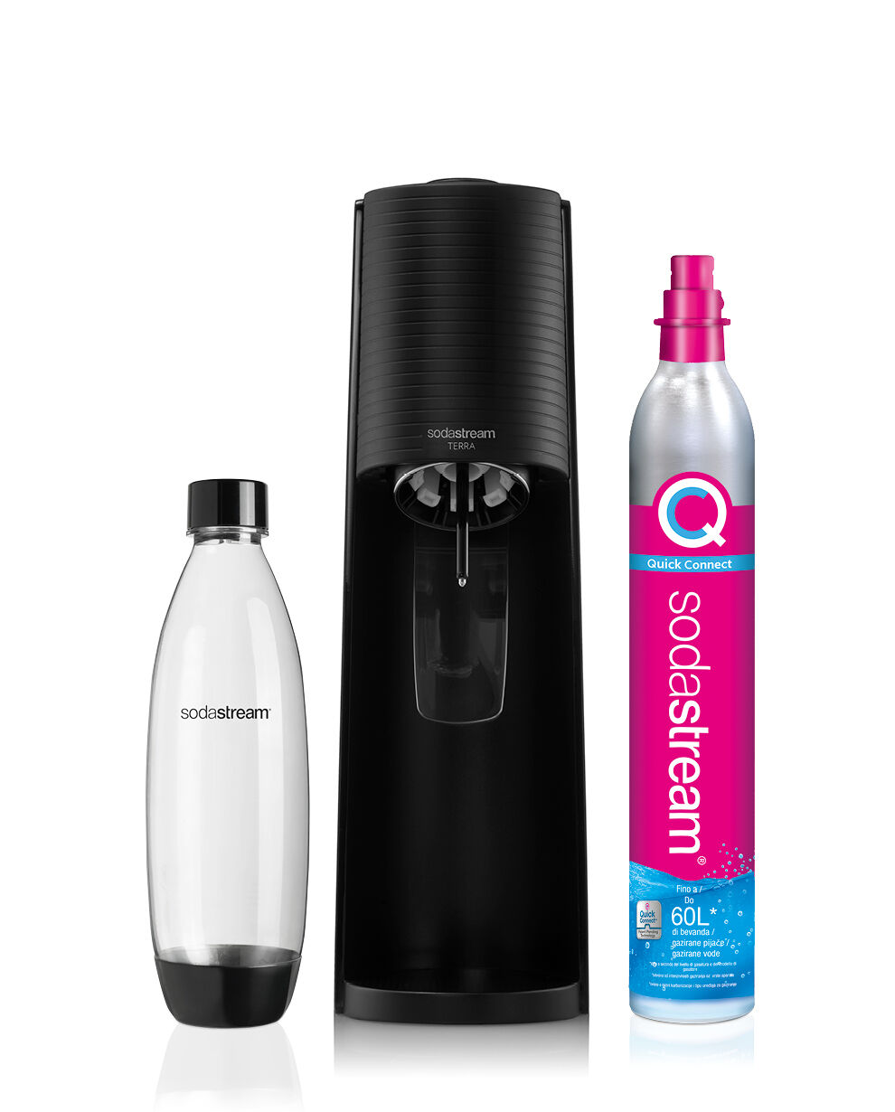 gasatore sodastream terra nero