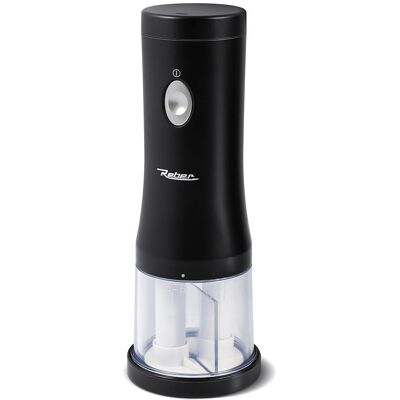 Reber Grattugia Elettrica Cordless Con Ric Usb-C 3 Lame Nera Reber Grattugia Elettrica Cordless Con Ric Usb-C 3 Lame Nera