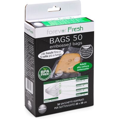 Macom Sacch Goffrati Sottovuoto 50Pz Macom Sacch Goffrati Sottovuoto 50Pz