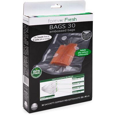 Macom Sacch Goffrati Sottovuoto 30Pz Macom Sacch Goffrati Sottovuoto 30Pz
