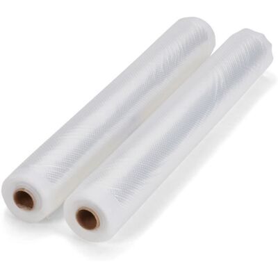 Set di 2 rotoli sottovuoto Livoo - Confezione alimentare - Trasparente Set di 2 rotoli sottovuoto Livoo - Confezione alimentare - Trasparente
