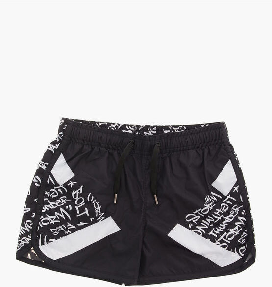 Neil Barrett COSTUME DA BAGNO MODERNIST GRAFFITI taglia 10 A Neil Barrett COSTUME DA BAGNO MODERNIST GRAFFITI taglia 10 A