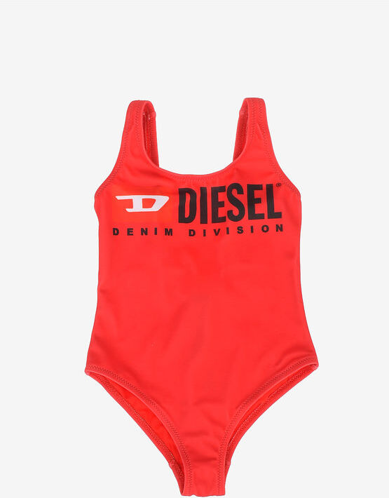 Diesel Costume Intero MLAMNEW con Stampa Logo taglia 10 A Diesel Costume Intero MLAMNEW con Stampa Logo taglia 10 A