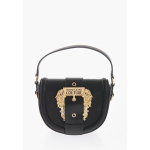 Versace JEANS COUTURE Borsa Saddle in Ecopelle con Maxi Fibbia Dorat taglia Un