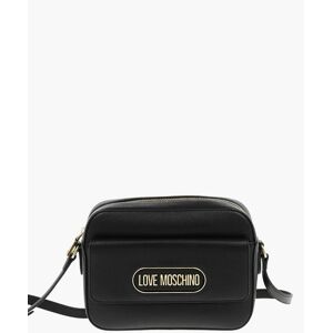 Moschino LOVE Borsa Camera in Ecopelle Martellata con Tasca Frontale taglia Uni