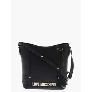 Moschino LOVE Borsa Tote in Ecopelle Martellata con Logo in Rilievo taglia Unic