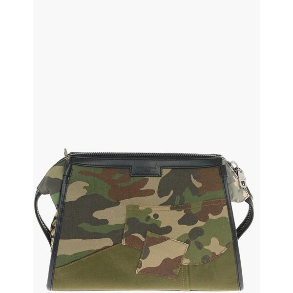 dolce&gabbana borsa a tracolla con motivo camouflage taglia unica