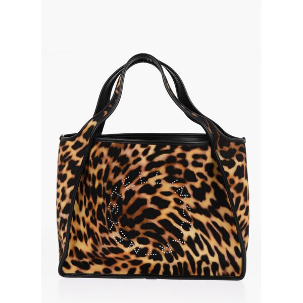 stella mccartney borsa tote reversibile con motivo animalier taglia unica