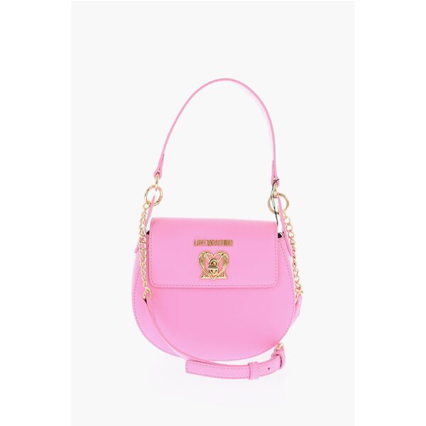 moschino love borsa a tracolla in pelle vegan con mini monogram dorat taglia un