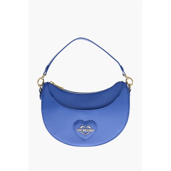 moschino love borsa hobo eco-friendly in ecopelle saffiano taglia unica