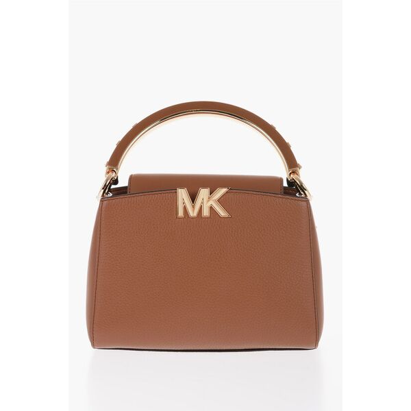 michael kors michael borsa a mano karlie in pelle martellata con dettagli taglia un