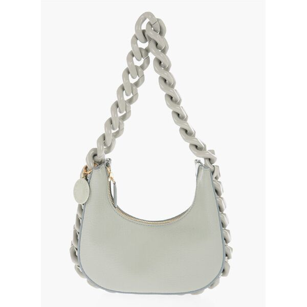 stella mccartney mini bag hobo in ecopelle martellata taglia unica