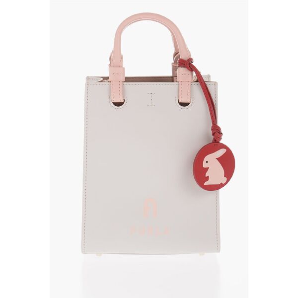 furla mini tote bag in pelle con tracolla removibile taglia unica