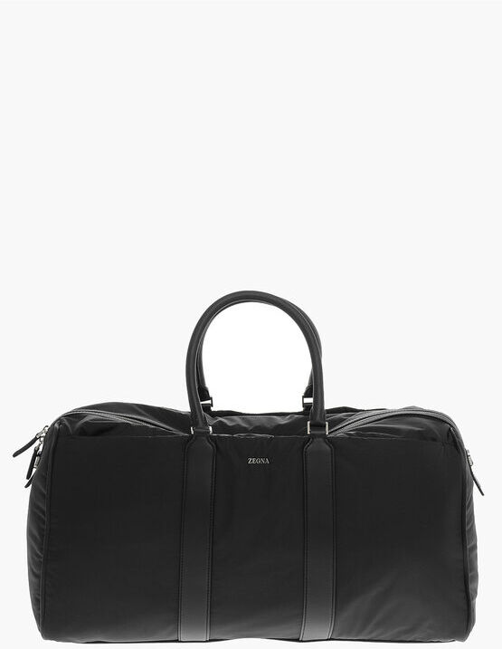 Zegna Borsa da Viaggio HOLDALL con Manici in Pelle taglia Unica