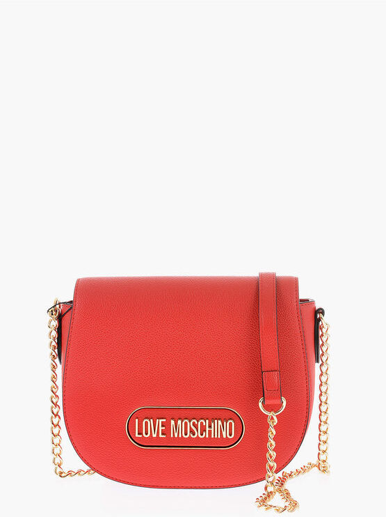 Moschino LOVE Borsa in Ecopelle con Tracolla a Catena taglia Unica