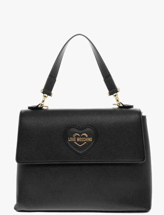 LOVE MOSCHINO Borsa a Mano in Ecopelle Saffiano con Tracolla taglia Un