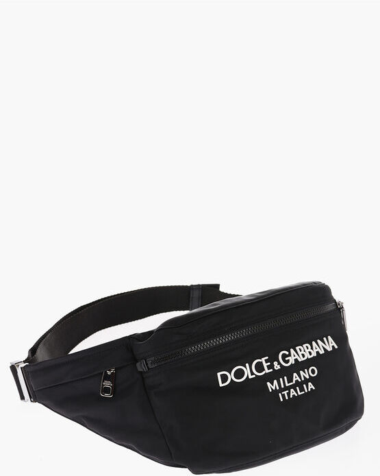 Dolce&Gabbana Marsupio in Tinta Unita con Logo in Rilievo taglia Unica