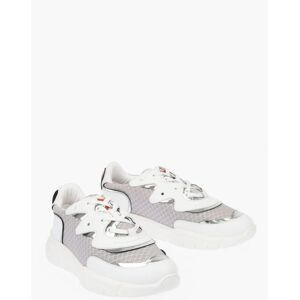 Moschino LOVE Sneakers in Pelle e Tessuto RUNNNING35 con Dettaglio Cu taglia 40