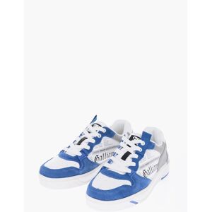 John Galliano Sneakers Basse con Dettagli in Suede con Stampa in Lettering taglia 40