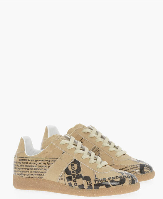 Maison Margiela MM22 Sneakers In Vera Carta Stampata taglia 36