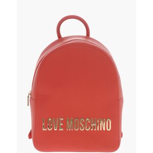 LOVE MOSCHINO Maxi Zaino in Ecopelle con Logo in Lettering taglia Unic