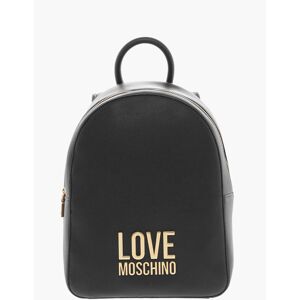 Moschino LOVE Zaino in Ecopelle Martellata con Maxi Logo In Rilievo D taglia Un