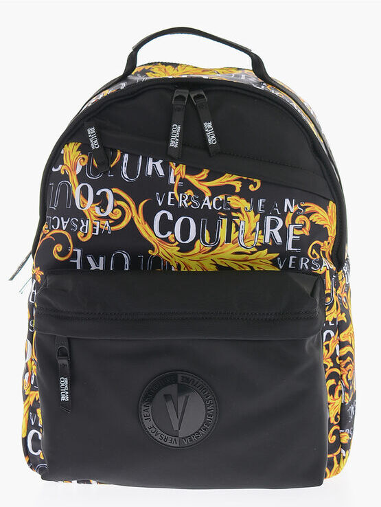 Versace JEANS COUTURE Zaino in Tessuto a Fantasia Barocca taglia Unica