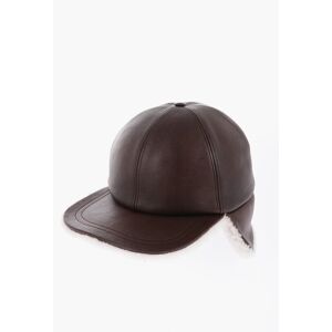 Christian Dior Cappello Baseball in Shearling con Paraorecchie taglia 57