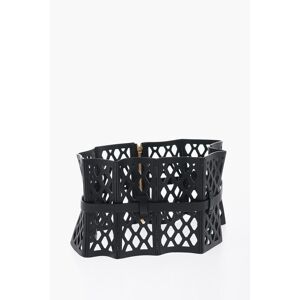 Christian Dior Corsetto in Pelle Laser-Cut 160mm taglia M