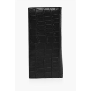 Bottega Veneta Portafoglio Bifold in Pelle di Coccodrillo taglia Unica