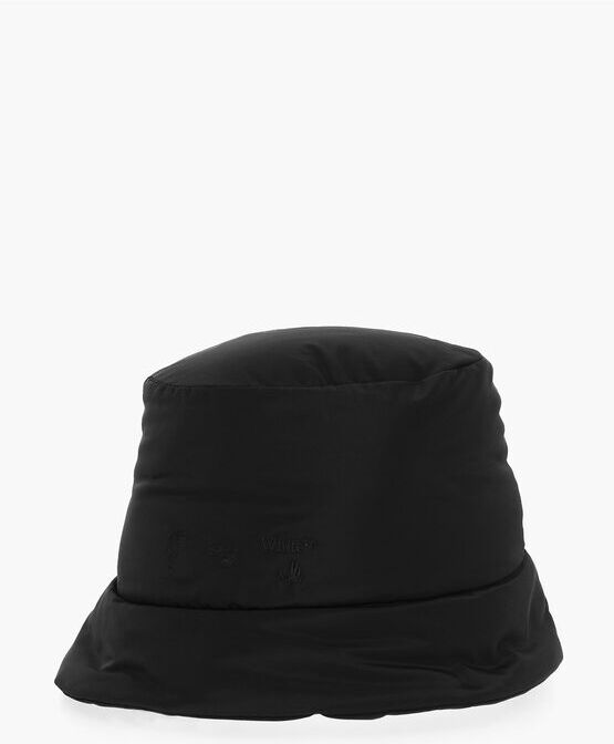 Off-White Cappello Bucket Imbottito con Logo Ricamato taglia Unica