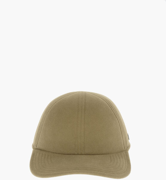 Zegna Cappello da Baseball in Lana con Interno in Pelle taglia M