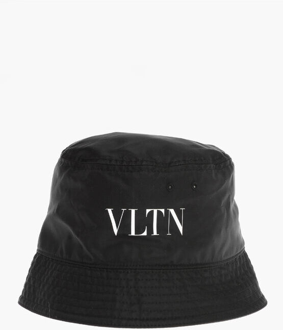 Valentino GARAVANI VLNT Cappello Bucket in Tinta Unita con Logo a Cont taglia 57